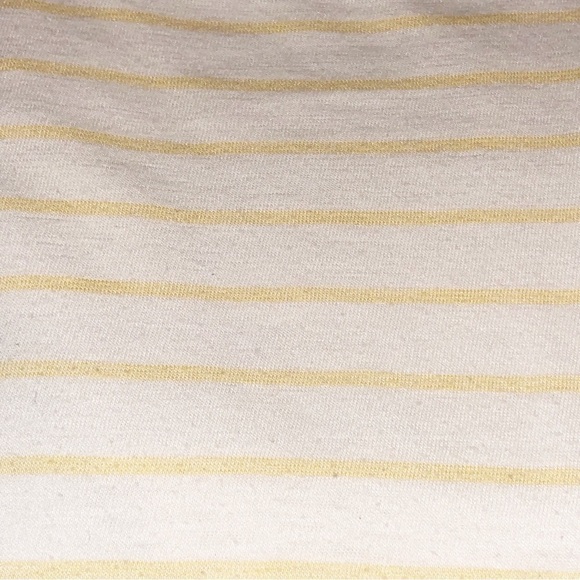 Marine Layer White and Yellow Striped Long Sleeve Top Size M - Picture 5 of 8